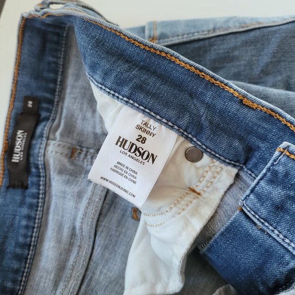 Hudson Tally Crop Skinny Ankle Jeans 28 - Picture 6 of 9